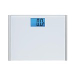 Eat Smart Precision Plus Scale, Wide Body Bath Scale for Body Weight, White