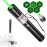 IVVTRYI Long Range High Power Tactical Green Beam Flashlight Laser Pointer rechargeableUSB Laser Pointer Cat Toys with Star Cap Adjustable Focus for Teaching Outdoor Hunting