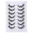 Mebver False Eyelashes Cat Eye Lashes Faux Mink Lashes Natural Look Fluffy Wispy Lashes That Look Like Extensions Pestaas Postizas D Curl Lash Strips Short Fox Eye Lashes 7 Pairs Pack