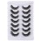 Mebver Fake Lashes False Eyelashes Cat Eye Lashes Faux Mink Lashes Natural Look 8D Fluffy Wispy Lashes That Look Like Extensions Pestaas Postizas D Curl Lash Strips 7 Pairs Pack
