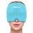 iTHERAU Migraine Relief Cap, Soothing Headache Hat, Gel Ice Pack Head Wrap with Hot and Cold Therapy, Headache Relief Cap for Sinus, Puffy Eyes, Tension and Stress Relief Blue
