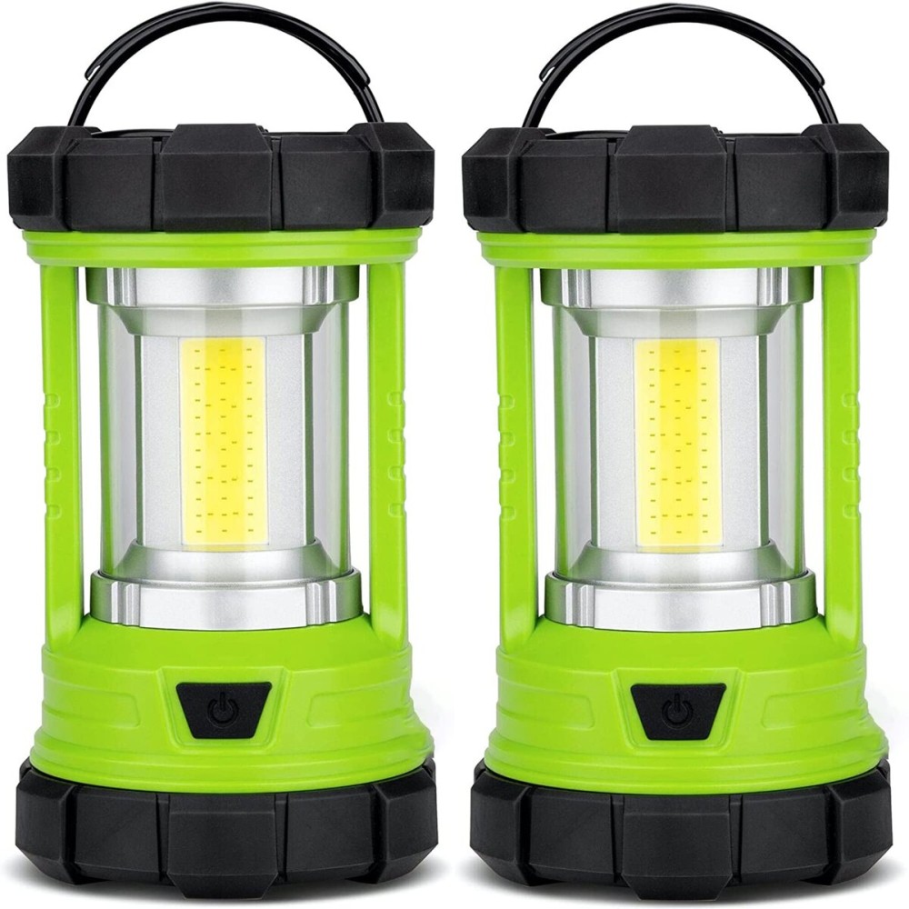 Camping Lantern 3000LM, LED Lanterns for Power Outages with 4400mAh Phone Charger, Impact-Resistant Rechargeable Lantern, 5 Light Modes Waterproof Lantern for Hurricane Emergency