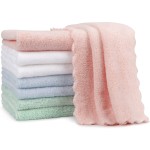 Orighty Burp Cloths, Super Soft & Highly Absorbent Coral Fleece, 20 x 10 Inch Gentle & Large Burp Rugs for Baby Sensitive Skin - Burping Cloths for Newborn Essential, 8 Pack