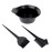 1st Choice Hair Dye Color Brush and Bowl Set, Tint Comb for Hair Tint Dying Coloring Applicator, (2 brushes+Mixing Bowl) 