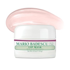 Mario Badescu Lip Mask with Acai and Vanilla for All Skin Types, Overnight Lip Treatment Enriched With Skin Softening Coconut Oil and Hydrating Shea Butter, 0.5 Ounces