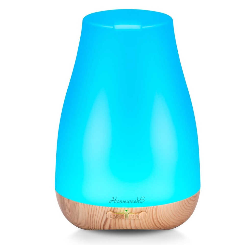 Aromatherapy Essential Oil Diffuser for Room: Air Humidifier Aroma Scent Cool Mist Diffusers Colorful Light Cute Mini Small Waterless Auto Off Ultrasonic for Home Bedroom