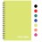 Fitness Logbook (Lime) - A5 Undated Workout Journal For Men & Women - Plastic Cover & Thick Paper - Planner Log Book To Track Weight Loss, Muscle Gain, Gym Exercise, Bodybuilding Progress