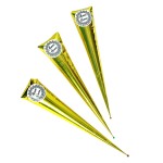 ALMAS Henna Cones / tubes 100% natural, ready to use paste hair color hair dye-reddish brown color for women, 3 PACK, 30g Each