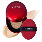 [*Mini Size*] TIRTIR Mask Fit Red Cushion Foundation | Full coverage, Weightless, Skin fit, Satin Glow Finish, Korean Makeup BB Foundation, beauty, Tattoo cover up, Buildable (23N Sand / 0.15 Fl Oz)
