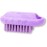 SPARTA Nail Scrub Brush Commercial-Grade, Heavy-Duty Hand and Fingernail Brush with Stiff Bristles for Gardeners, Mechanics, And Foodservice Personnel, Plastic, 5 Inches, Purple