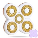 FOXSONIC 5 Blades Women Shaver Replacement Heads for Head Shaver and Many Brands 5 Blades Replacement Shaver Head Blade 5 Heads Beard Electric Razor Shaver Head
