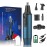AREYZIN Nose Hair Trimmer 3-in-1 Versatile Rechargeable Ear and Nose Trimmer for Men&Women Painless Electric Shaver Grooming Kit for Ear Beard Facial Pubic Hair Wet Dry Use