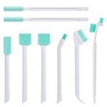 Lumkew Small Cleaning Brush Tight Spaces, 8pcs Crevice Cleaning Brushes Tool for Household Use, Tiny Cleaning Brush Mini Parts Humidifier Toaster
