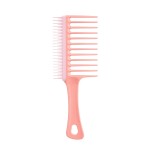 Tangle Teezer Wide Tooth Comb, Double Sided for Detangling and Less Breakage, for 3C to 4C Curly Hair Types, Peach