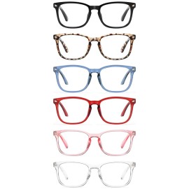 CCVOO Reading Glasses for Women/Men, Eyeglasses, Blue Light Readers for Women/Men, Computer Eye Glasses, Cheaters