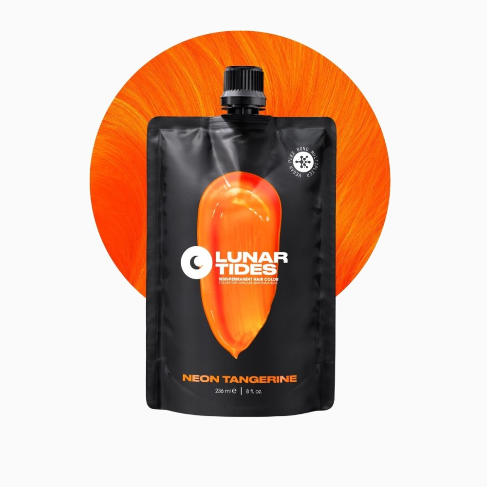 Lunar Tides Semi-Permanent Hair Color (43 colors) (Neon Tangerine, 8 fl. oz.)