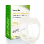 Transparent Film Dressing 2.3 x 2.75, 100 Packs, Waterproof Wound Cover Bandage, Post Surgical Shower or Tattoo Aftercare Bandage, IV Shield, Adhesive Patches