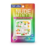 NUDE MINTS | Dual Action Liquid Capsules | Mouth Watering Mint - Lasts 3X Longer - 3X Stronger - Extreme Bad Breath Treatment For Adults - Sugar Free, 0 Calorie - All Flavors - 10 Pack - 300 Capsules