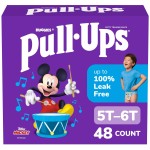 Pull-Ups Boys\' Potty Training Pants, Size 5T-6T Training Underwear (46-60 lbs), 48 Count