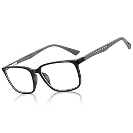 BLUEMOKY Blue Light Reading Glasses for MenSport Square Frame Readers, Anti Glare Computer Glasses