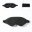 Tim & Tina 3D Sleep Eye Mask Blindfold for Men Women Sleeping Mask Light Blocking Soft Covers for Travel Nap Yoga Adjustable Strap (3D Black)