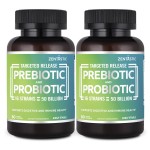 Zentastic Probiotics & Prebiotics Supplement - 50 Billion CFU - for Men & Womens Immune & Digestive Health - 16 Strains - Shelf Stable - 120 Delayed Release Veggie Capsules