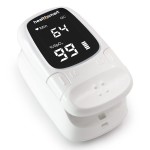 HealthSmart Digital Fingertip Sport Pulse Oximeter, Fast Results, Clinically Accurate, Easy-To-Read LED Display, Auto-Shutoff