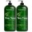New York Biology Tea Tree Body Wash for Men and Women - Moisturizing Body Wash Helps Soothe the Skin - Refreshing and Hydrating Cleanser for Body and Feet - 16.9 Fl Oz (Pack of 2)