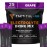Fluid Tactical - 25 Count Electrolyte Powder | Grape | Travel Ready Drink Mix | Extreme Re-Hydration