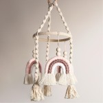 Baby Mobile for Crib - Rainbow Baby Mobile - Crib Mobile for Girls - Boho Crib Mobile - Boho Nursery Decor - Mobile for Bassinet, Pack N Play - Pink