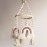 Baby Mobile for Crib - Rainbow Baby Mobile - Crib Mobile for Girls - Boho Crib Mobile - Boho Nursery Decor - Mobile for Bassinet, Pack N Play - Pink