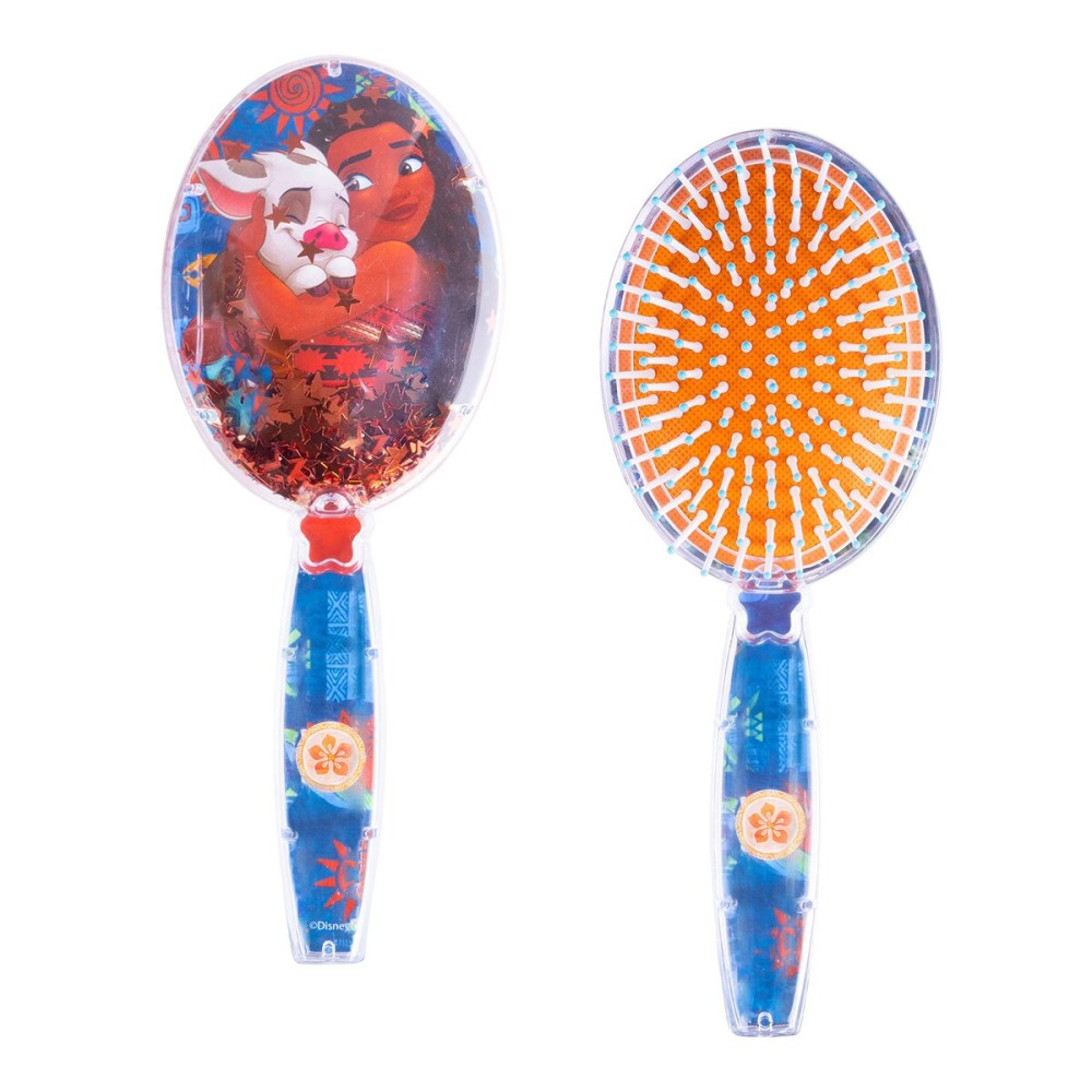 Moana Magical Sparkling Stars Confetti Kids Hair Brush - Ages 3+