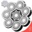 FOXSONIC 8 Blades Head Shaver Replacement Heads for Many Main Brands Electric Shaver Razor Bald Men