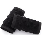 Pro Goleem Car Seat Strap Covers for Babies Unisex Soft Car Seat Strap Shoulder Pads for All Car Seats, Stroller, Pushcar, Small Size Designed for Newborn, Black