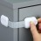 Child Safety Lock for Refrigerator, Cabinet, Drawer, Freezer & Door with 4 Extra Strong Adhesives - White by HavenHause (Pack of 8 White)