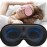 YFONG Weighted Sleep Mask, Women Men 3D Eye Mask Blocking Lights Sleeping Mask (4.2oz/120g), Pressure Relief Night Sleep Eye Mask with Adjustable Strap, Eye Cover Blindfold for Travel Nap Yoga, Pink