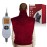 Ambershine 26x35 XXXL King Size Neck& Shoulder& Back Heating Pad with 12 Temperature Settings& 4 Auto-Off Countdown Timers, Pain Relief for Back/Neck/Shoulder, Christmas Gift for mom dad (Red)