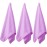 Wuwahold Microfiber Gym Towels Bigger Size Super Soft for Exercise Fitness, Sports, Workout, 380-GSM 15-Inch x 31-Inch Quick-Drying Towels (3 Pack, Pure Purple)