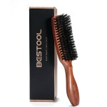 BESTOOL Hair Brush, Boar Bristle for Women Men, Detangling & Styling, Natural Bristles for Thin, Fine Hair