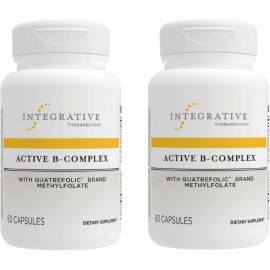 Integrative Therapeutics Active B-Complex - Cellular Energy, Immune Function & Heart Health Support with Vitamins B2, B6 & B12* - Made for Busy Lifestyles - Gluten-Free - 120 Capsules (60 Servings)