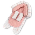 GoldBug Baby & Toddler 2-in-1 Car Seat Head Support + Strap Covers - Arrow