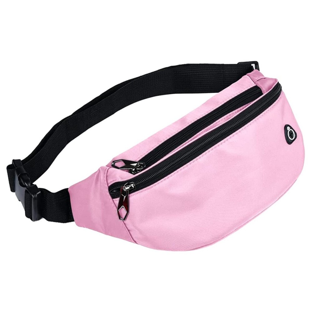 Fanny Packs for Men and Women, Waterproof Sports Waist Pack Bag for Travel Hiking Running Hands-free Wallets, Easy Carry Any Phone
