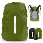 LAMA 2 Pack Waterproof Rain Cover for Backpack, Reflective Rucksack Rain Cover for Anti-dust/Anti-Theft/Bicycling/Hiking/Camping/Traveling/Outdoor Activities