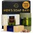 O NATURALS Bar Soap for Men - 3-Pcs Mens Soap Bar - Natural Soap - Mens Bar Soap - Men Soap - Natural Soap for Men - Organic Men\'s Soap Bars - Exfoliating Soap Bar - Citrus, Olive & Cedarwood