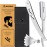 Straight Razors for Men with 20 Straight Edge Razor Blade & Case, Mens Straight Razor for Shaving Navajas Para Barbero Barber Razors for Men, Beard Razor