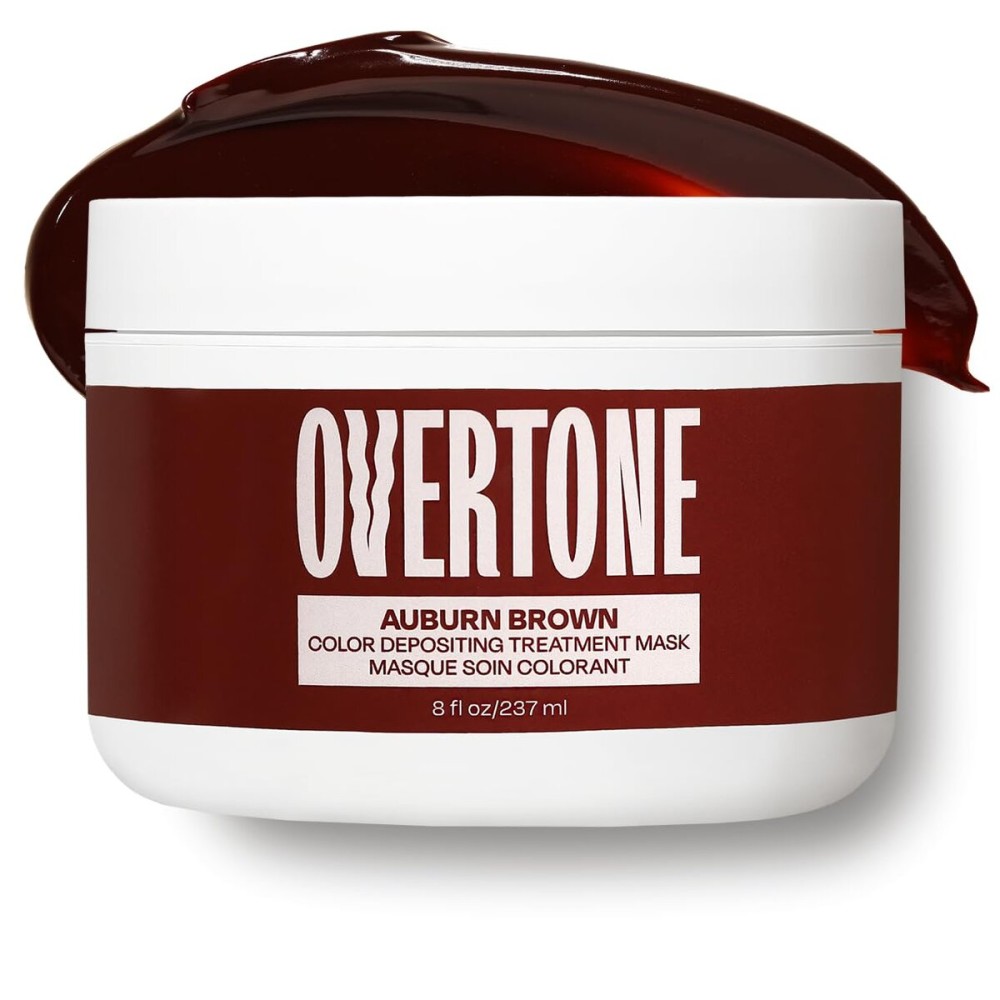 Overtone Semi Permanent Hair Color Conditioner, Cruelty-Free Hair Tint/Dye - Serene Silver, 8 oz, Nourishing, Damage-Free, Color Depositing Mask for All Hair Types with Shea Butter & Coconut Oil