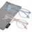 Madison Avenue 2 Pack Square Vintage TR90 Blue Light Blocking Reading Glasses for Women, Anti Glare/Eyestrain Computer Readers Blue/Brown 2.0