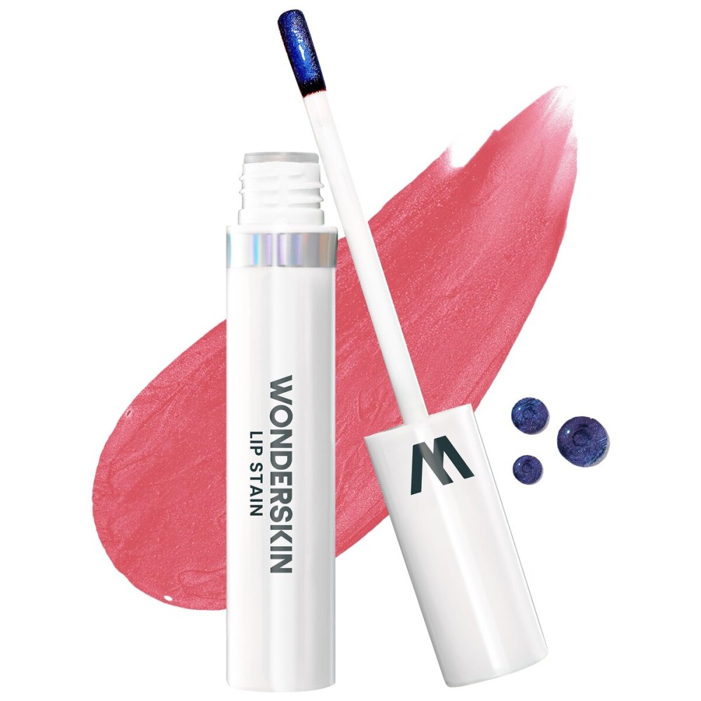 Wonderskin Wonder Blading Peel and Reveal Lip Liner Stain Masque - Long-Lasting Waterproof Tint, Transfer-Proof Matte Finish, Peel Off Makeup (Romance Stain & Go)