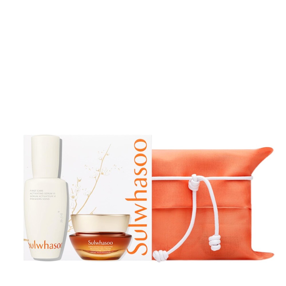Sulwhasoo Cult Classics Set: Nourish, Hydrate, Visibly Firm, Serum, Moisturizer