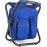 Kikerike Backpack Stool Cooler Chair Heavy Duty 300 LBS Max Load Portable Lightweight Stool Backpack Folding Fishing Cooler Seat for Camping Hunting Fishing - Dark Blue